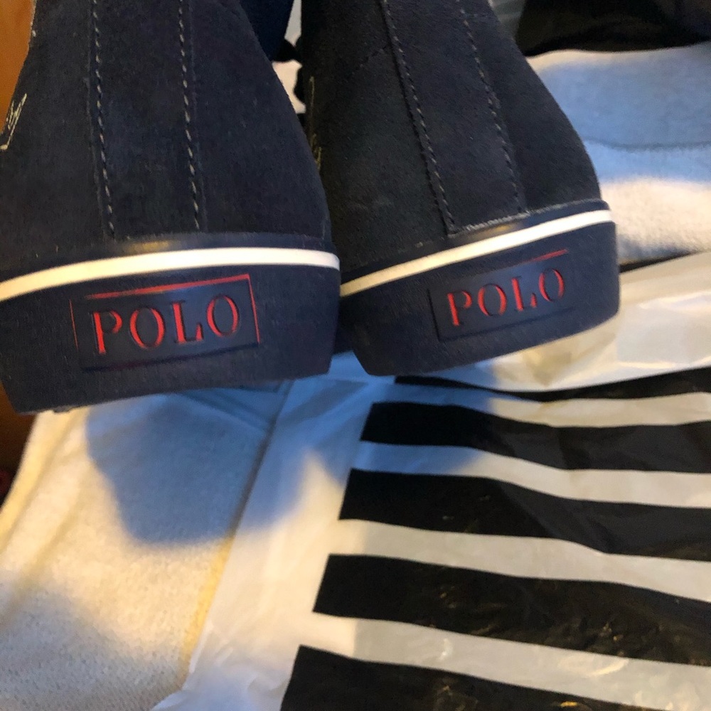 Polo Ralph Lauren furry high tops